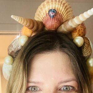 Seashell Hair Crown